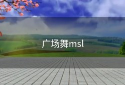 广场舞msl