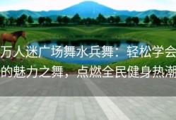 万人迷广场舞水兵舞：轻松学会的魅力之舞，点燃全民健身热潮