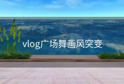 vlog广场舞画风突变