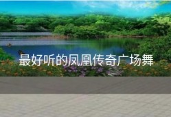最好听的凤凰传奇广场舞