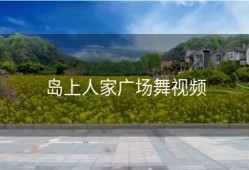 岛上人家广场舞视频