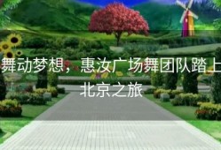 舞动梦想，惠汝广场舞团队踏上北京之旅