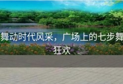 舞动时代风采，广场上的七步舞狂欢