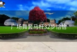 广场舞套马杆32步恰恰