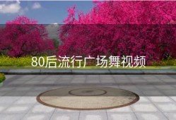 80后流行广场舞视频