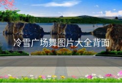 冷雪广场舞图片大全背面