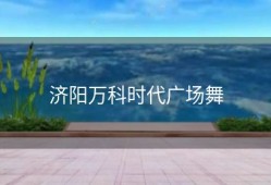 济阳万科时代广场舞
