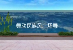 舞动民族风广场舞