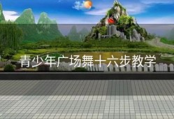 青少年广场舞十六步教学