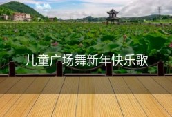 儿童广场舞新年快乐歌
