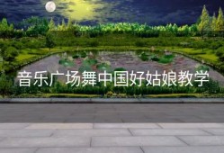 音乐广场舞中国好姑娘教学