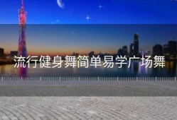 流行健身舞简单易学广场舞