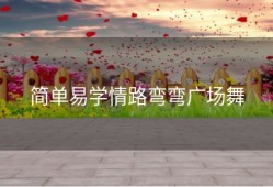 简单易学情路弯弯广场舞