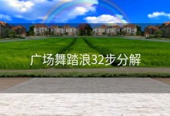 广场舞踏浪32步分解