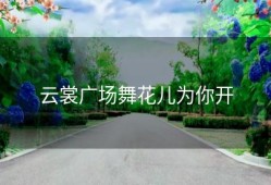 云裳广场舞花儿为你开