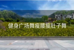 健身广场舞瘦腰瘦肚子舞