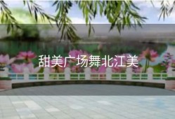 甜美广场舞北江美