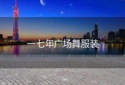 一七年广场舞服装