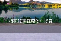 梅花赋商红原创广场舞