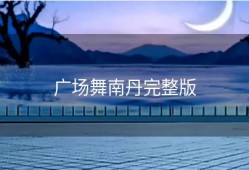 广场舞南丹完整版