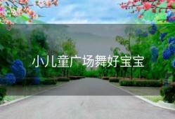 小儿童广场舞好宝宝