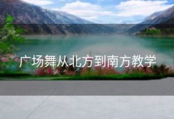 广场舞从北方到南方教学