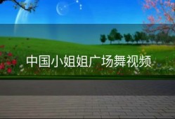 中国小姐姐广场舞视频