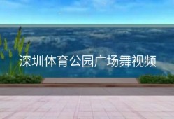 深圳体育公园广场舞视频