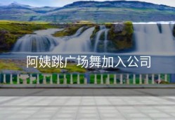 阿姨跳广场舞加入公司
