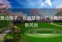 舞动筷子，欢歌草原：广场舞的新风尚