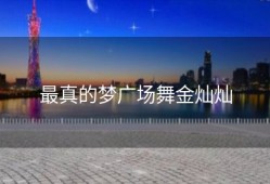最真的梦广场舞金灿灿
