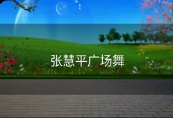 张慧平广场舞