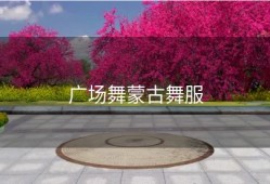 广场舞蒙古舞服