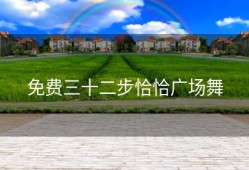 免费三十二步恰恰广场舞