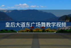 皇后大道东广场舞教学视频