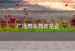 广场舞伞舞青花瓷
