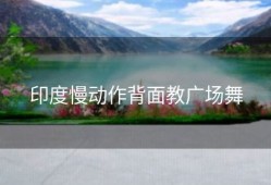 印度慢动作背面教广场舞