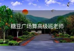 糖豆广场舞高级班老师