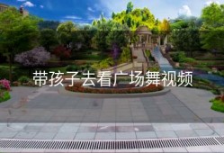 带孩子去看广场舞视频