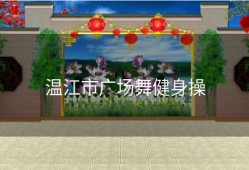 温江市广场舞健身操