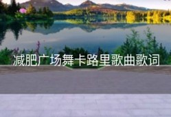 减肥广场舞卡路里歌曲歌词