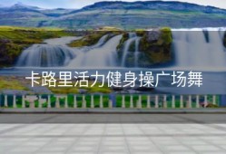 卡路里活力健身操广场舞
