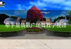 牵手是情歌广场舞教学视频