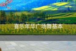 喜乐年华广场舞基本