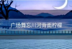 广场舞忘川河背面柠檬