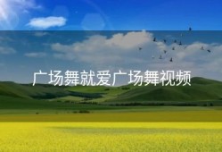 广场舞就爱广场舞视频