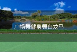 广场舞健身舞白龙马