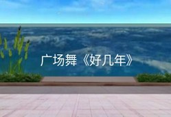 广场舞《好几年》