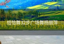 恰恰舞32步广场舞杨丽萍