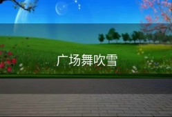 广场舞吹雪